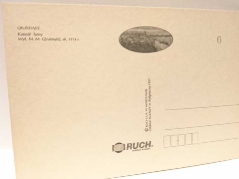 REPRINT. GRUDZIĄDZ. KOŚCIÓŁ FARNY