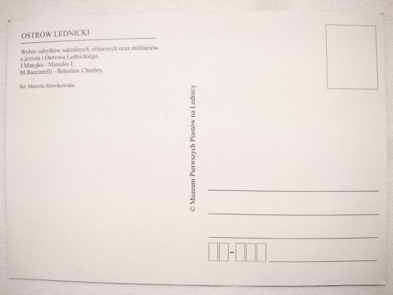 OSTRÓW LEDNICKI. WYBÓR ZABYTKÓW SAKRALNYCH FOT. M. JÓŹWIKOWSKA
