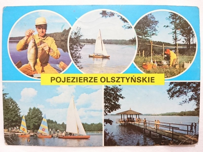 POJEZIERZE OLSZTYŃSKIE. PIĘĆ UJĘĆ FOT. ANDRZEJCZYK, CHMIELEWSKI