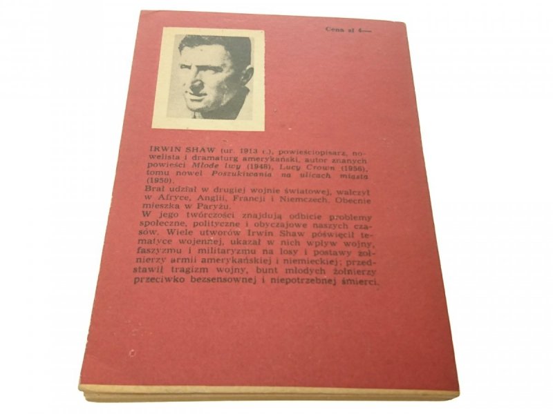 WSPÓŁCZEŚNI HAMLECI - Irwin Shaw 1970