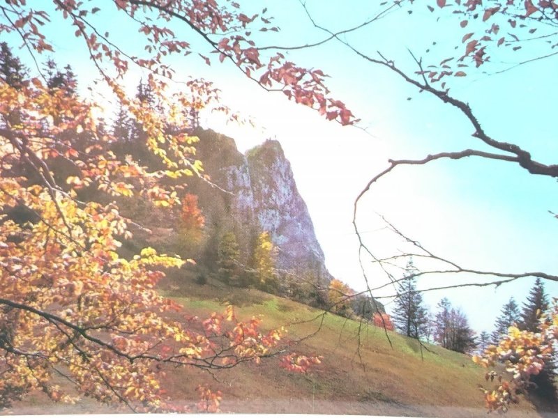 PIENINY. TRZY KORONY - WIDOK Z PRZEŁĘCZY