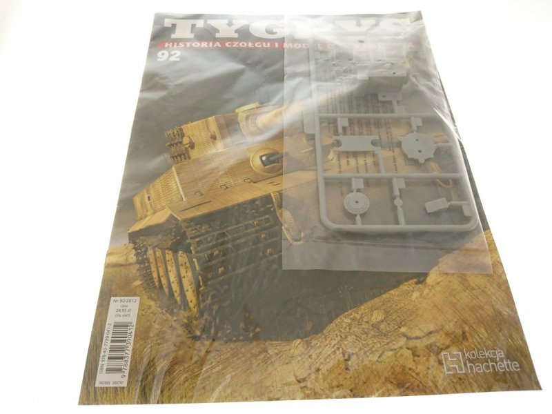 TYGRYS HISTORIA CZOŁGU I MODEL DO SKŁADANIA NR 092