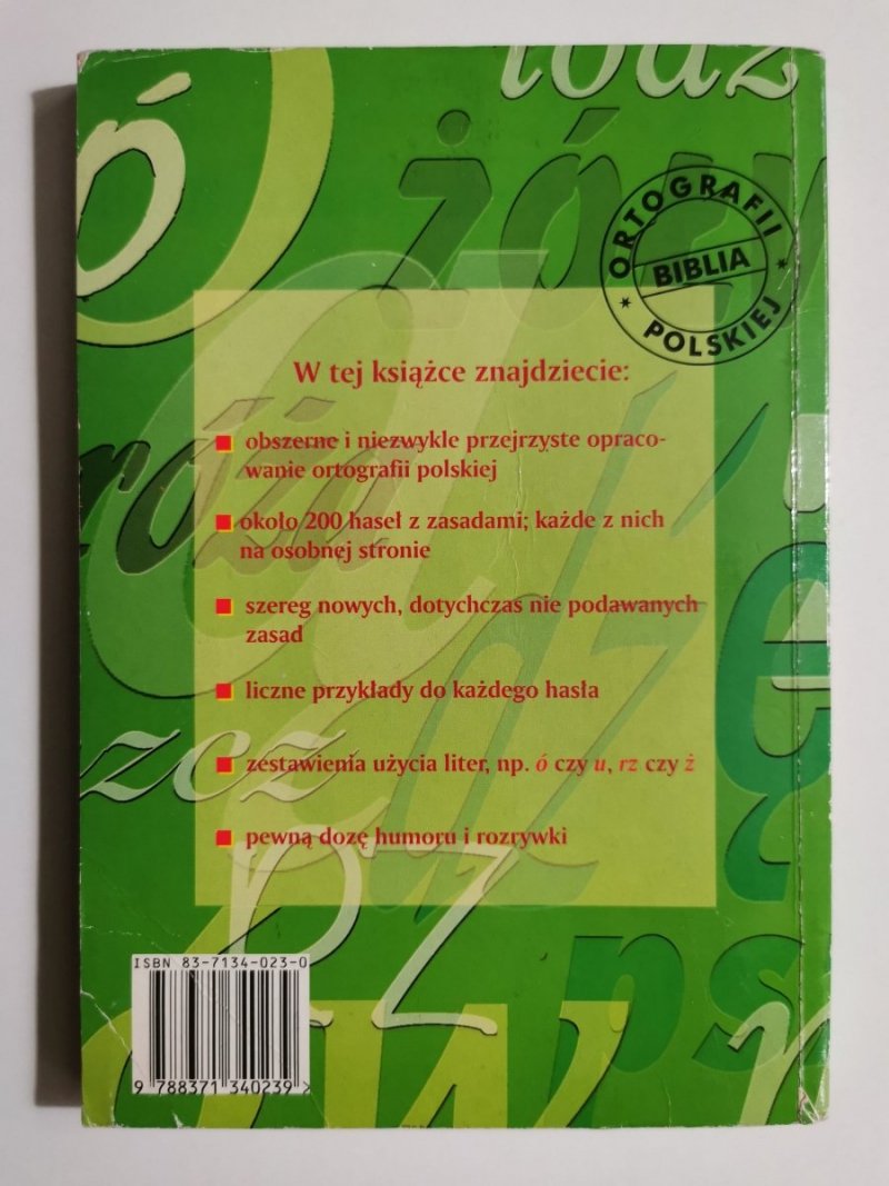 ORTOGRAFIA CO DO GŁOWY TRAFIA - Anna i Józef Częścikowie 