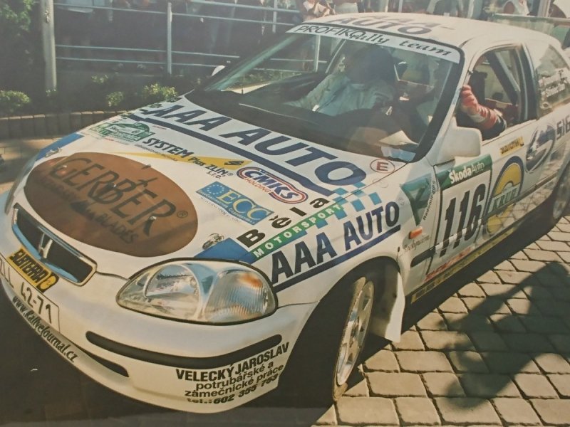 RAJD WRC 2005 ZDJĘCIE NUMER #030 HONDA CIVIC