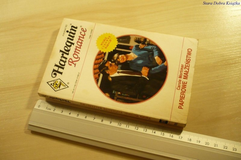 PAPIEROWE MAŁŻEŃSTWO - Carole Mortimer (1993)