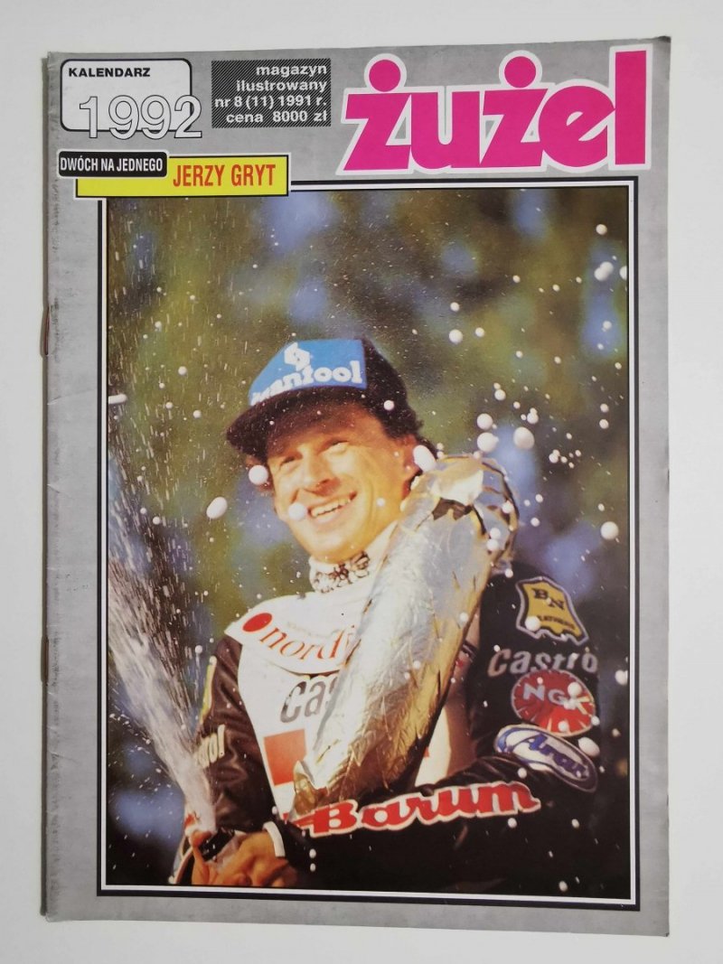 ŻUŻEL NR 8 1991 BEZ KALENDARZA
