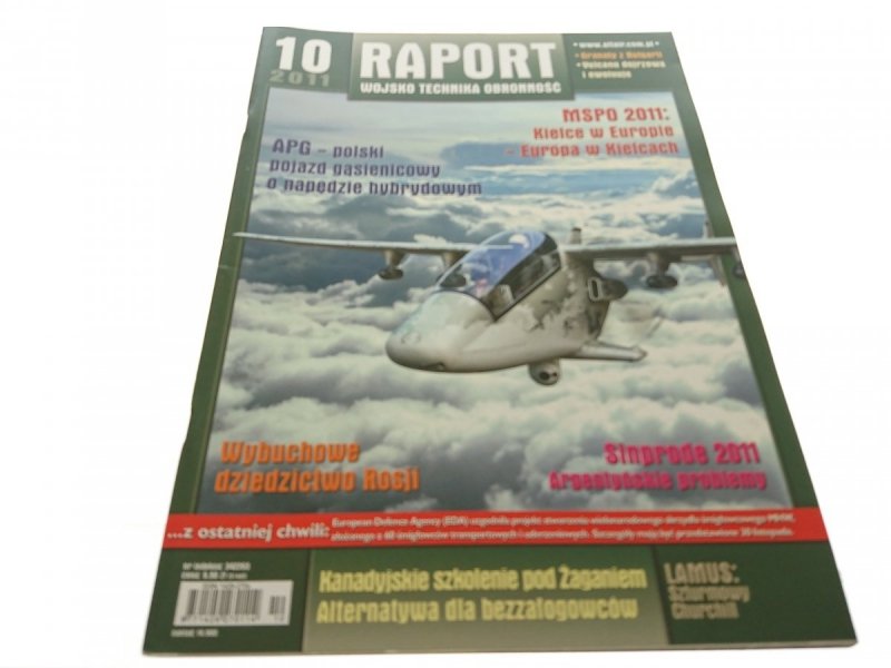 RAPORT. WOJSKO TECHNIKA OBRONNOŚĆ 10 2011