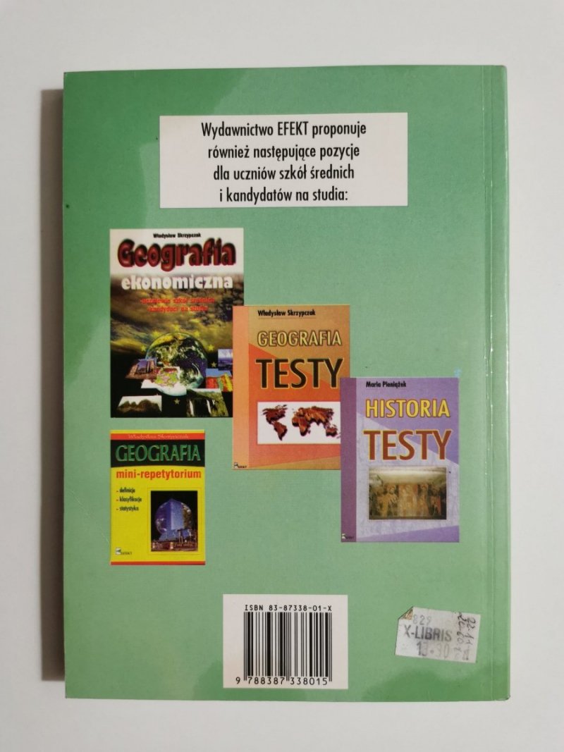 BIOLOGIA. TESTY - Wojciech Borucki 1999