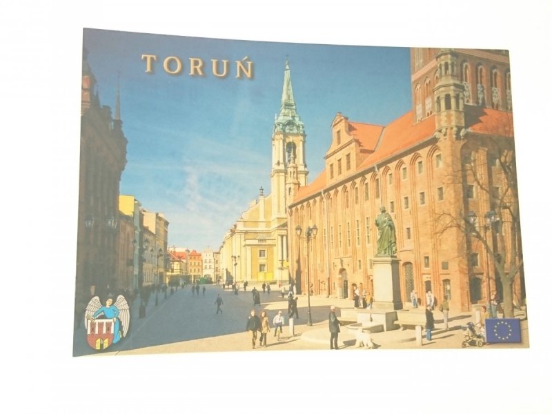TORUŃ RYNEK STAROMIEJSKI POMNIK MIKOŁAJA KOPERNIKA