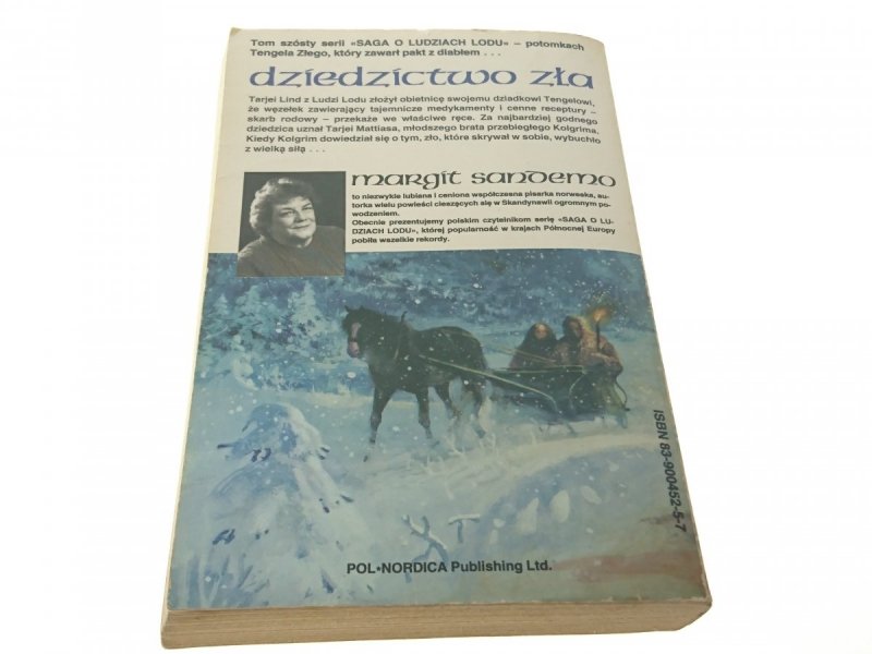SAGA O LUDZIACH LODU TOM 6 DZIEDZICTWO ZŁA 1993