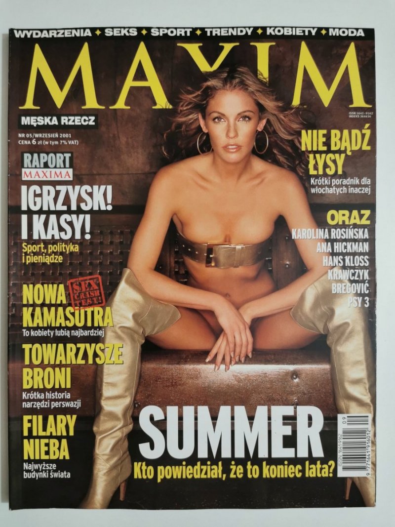 MAXIM NR 05/WRZESIEŃ 2001 SUMMER