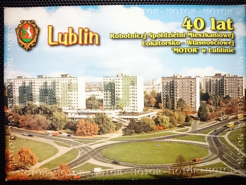 LUBLIN. 40 LAT ROBOTNICZEJ SPÓŁDZIELNI MIESZKANIOWEJ LOKATORSKO-WŁASNOŚCIOWEJ MOTOR W LUBLINIE FOT. LEMIECH
