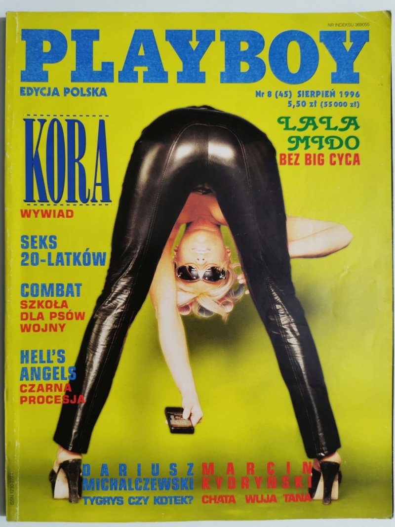 PLAYBOY NR 8 (45) SIERPIEŃ 1996 LALA MIDO  
