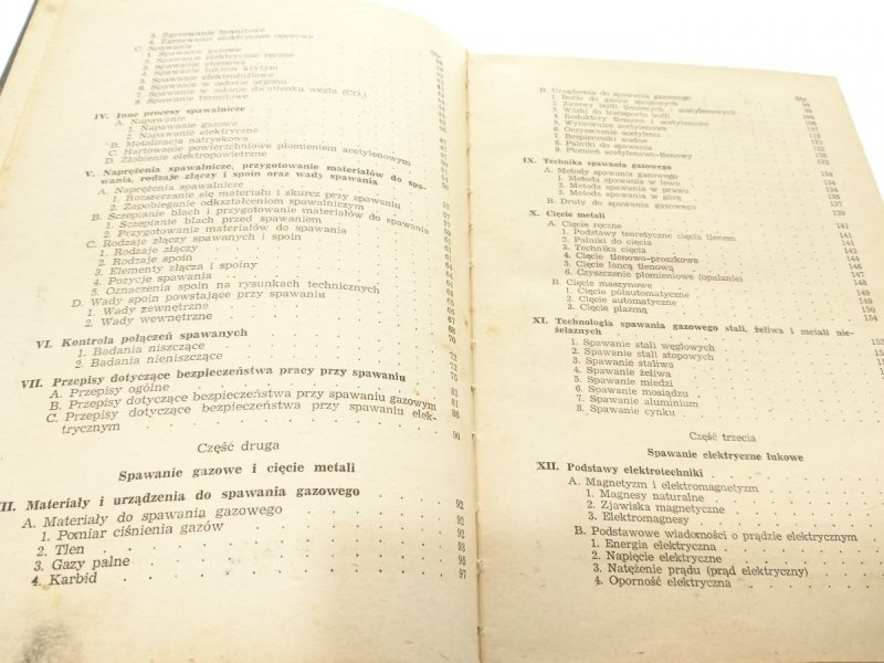SPAWANIE GAZOWE I ELEKTRYCZNE - Leon Mistur 1966