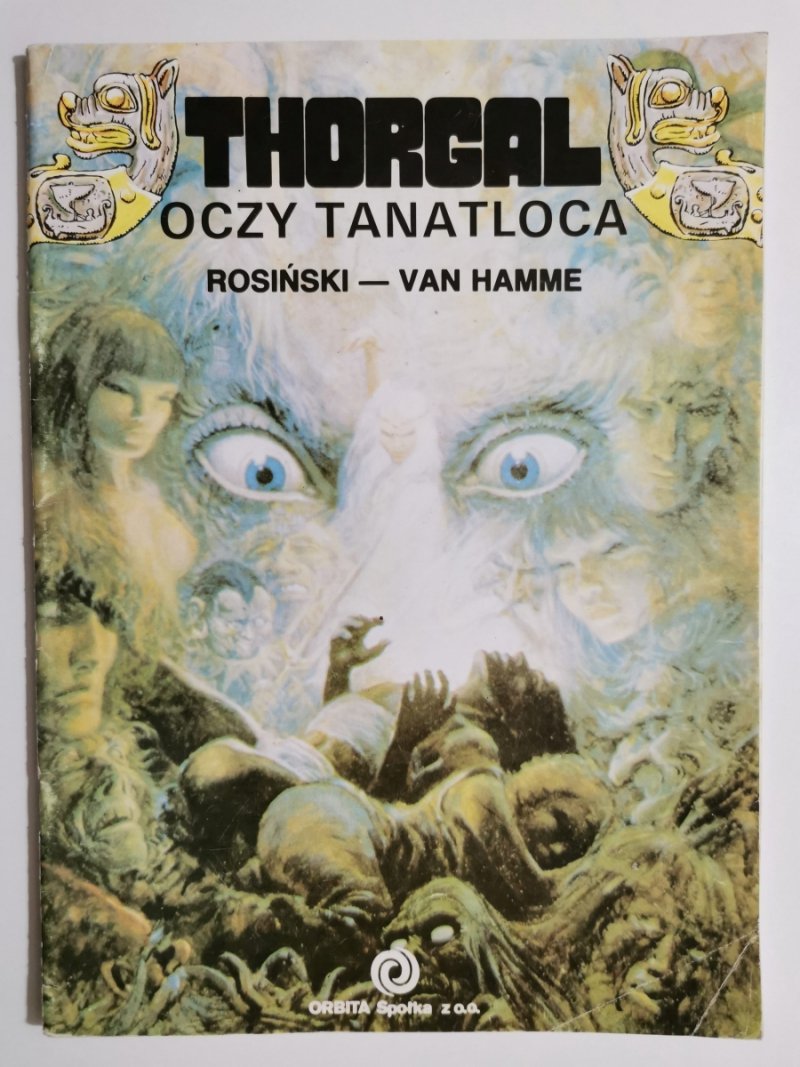  THORGAL OCZY TANATLOCA 1989 - Van Hamme
