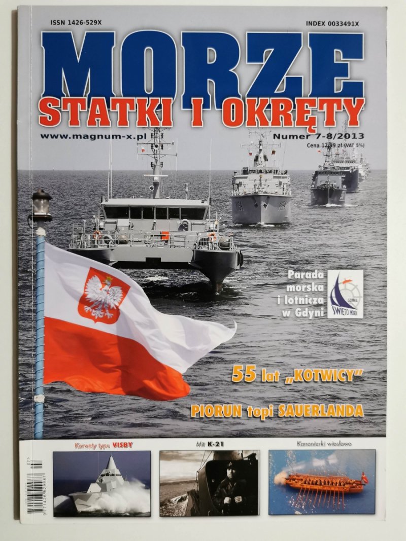 MORZE STATKI I OKRĘTY NR 7-8/2013