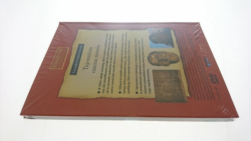 ZAGADKI STAROŻYTNOŚCI. TAJEMNICZA CZARNA MUMIA DVD