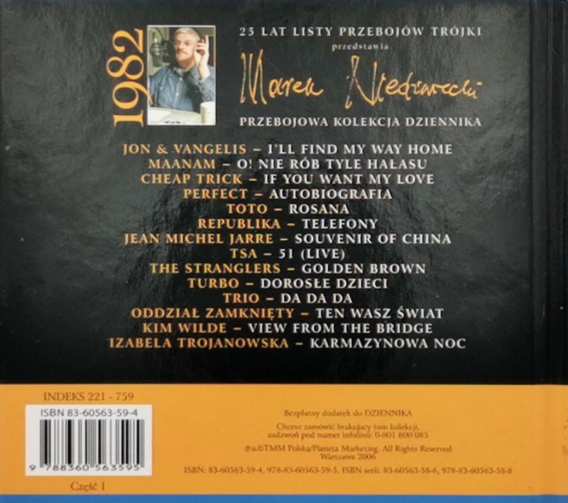 CD. 25 LAT LISTY PRZEBOJÓW TRÓJKI 1982