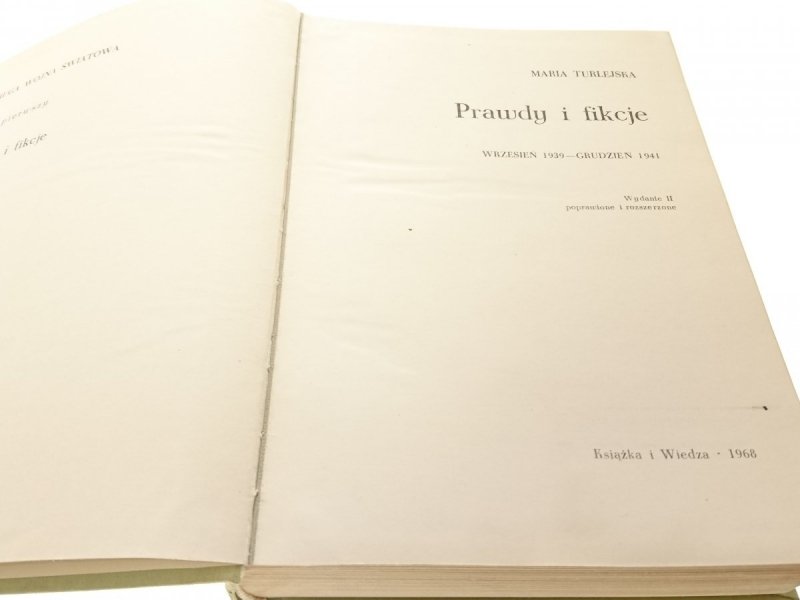 PRAWDY I FIKCJE - Maria Turlejska 1968