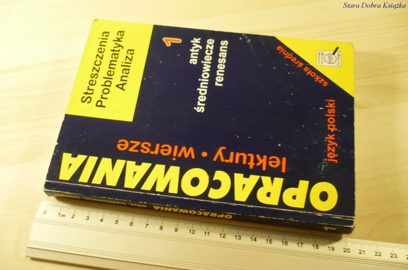 OPRACOWANIA 1 ANTYK ŚREDNIOWIECZE RENESANS (1996)