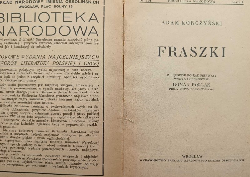 FRASZKI 1950 - Adam Korczyński
