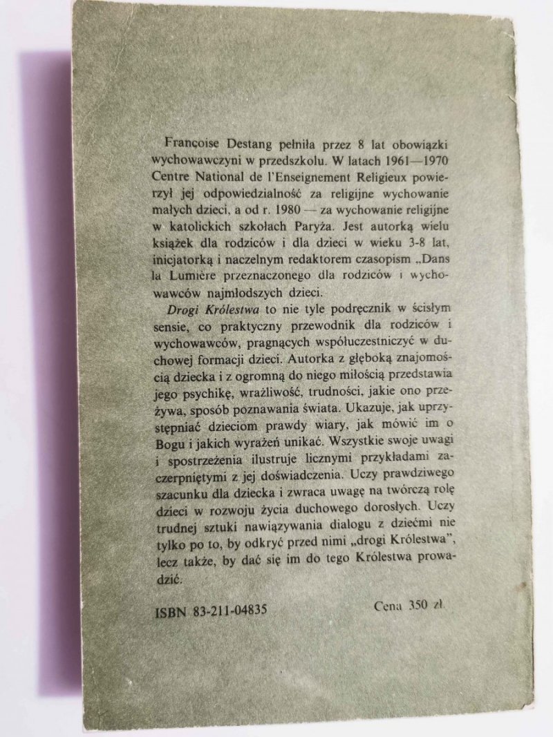 DROGI KRÓLESTWA - Francoise Destang 1984