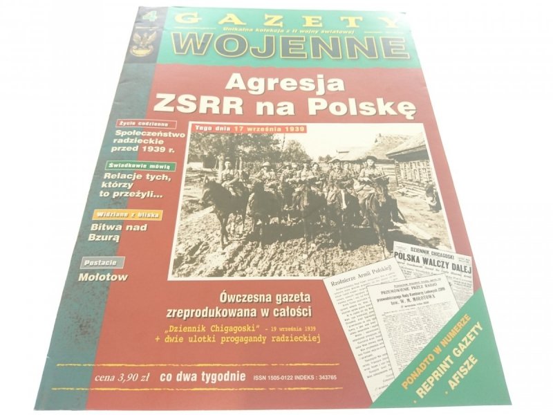 GAZETY WOJENNE NUMER 4 1998