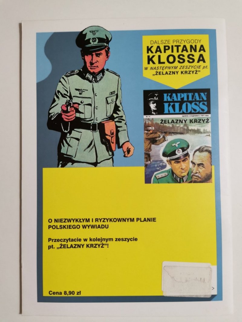 KAPITAN KLOSS NR 13 PODWÓJNY NELSON 2002