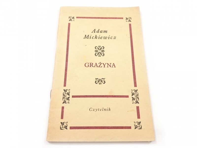 GRAŻYNA - Adam Mickiewicz 1968