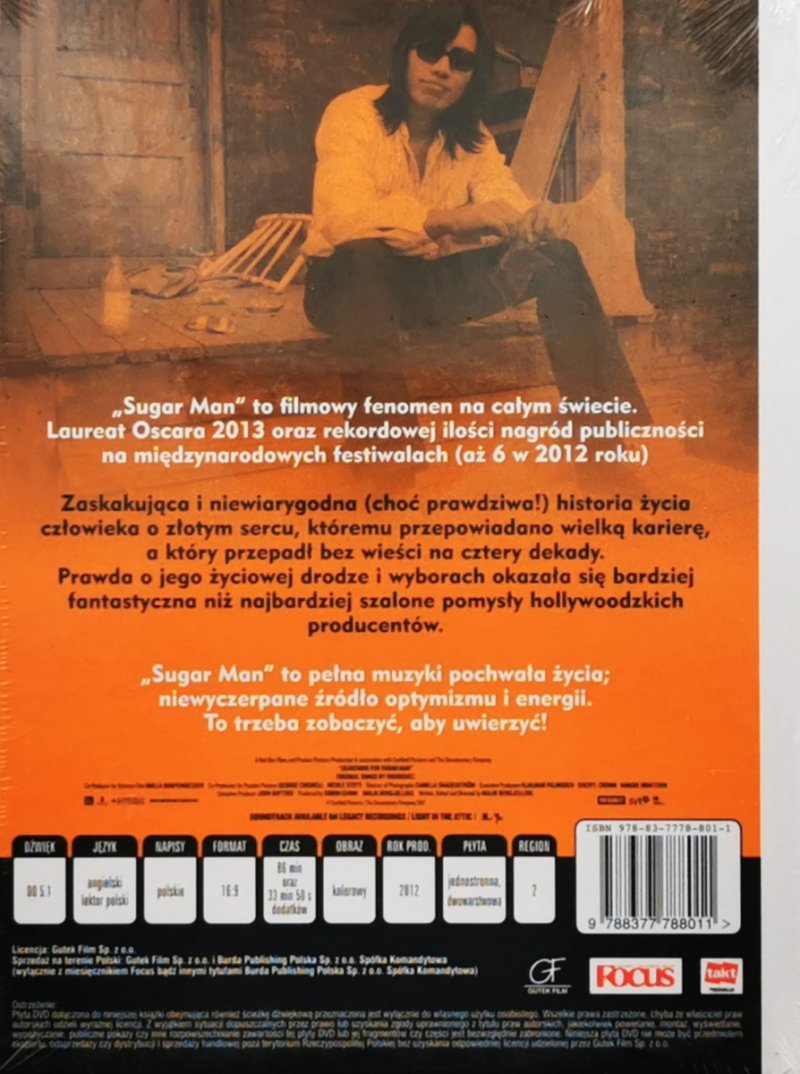 DVD. SUGAR MAN