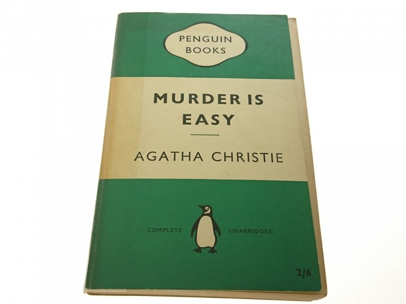 MURDER IS EASY - Agatha Christie 1959