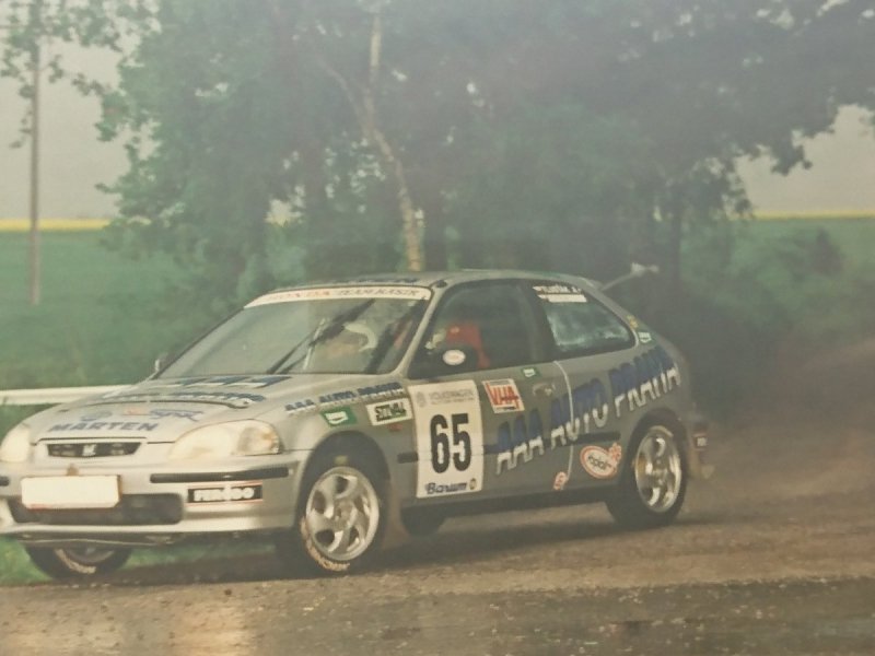RAJD WRC 2005 ZDJĘCIE NUMER #044 HONDA CIVIC