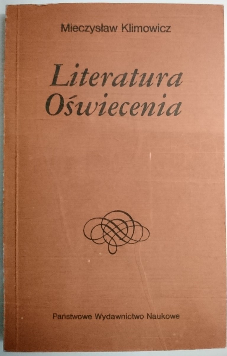 LITERATURA OŚWIECENIA - Mieczysław Klimowicz 1990