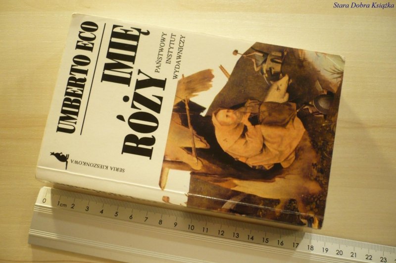 IMIĘ RÓŻY - Umberto Eco (1996)
