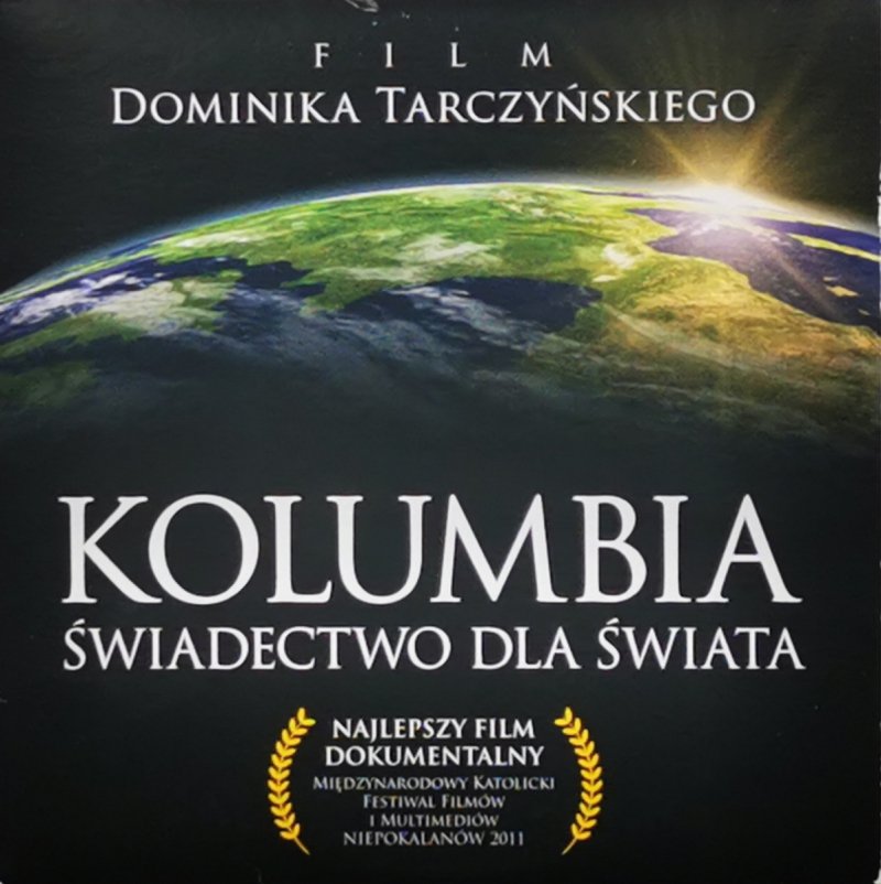 DVD. KOLUMBIA – ŚWIADECTWO DLA ŚWIATA