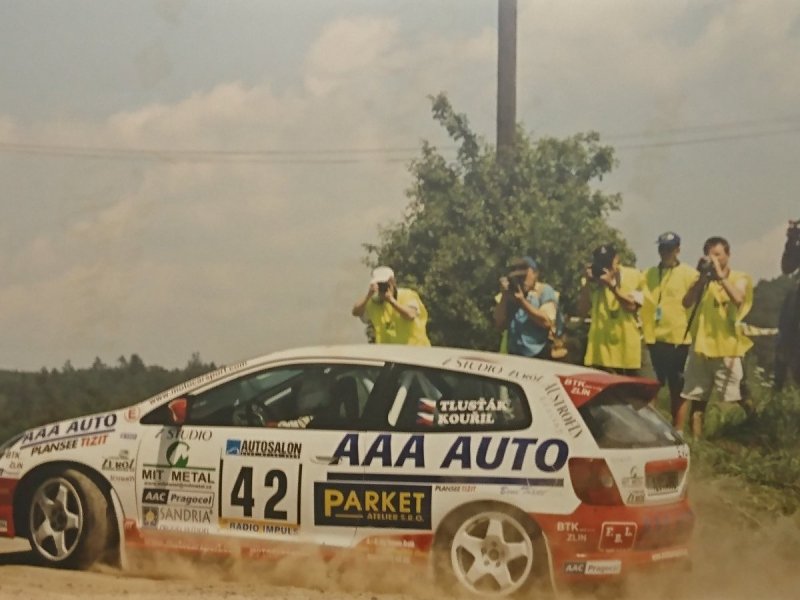 RAJD WRC 2005 ZDJĘCIE NUMER #039 HONDA CIVIC