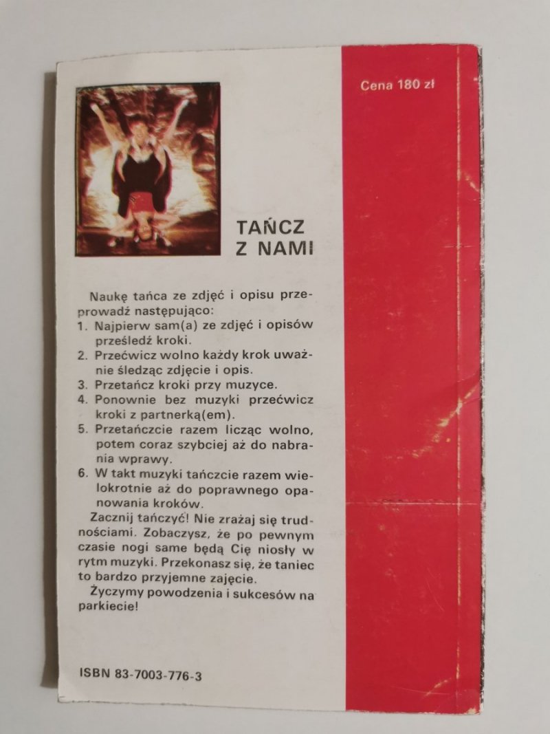 SZKOŁA TAŃCA. TAŃCZ Z NAMI - Anna Sułowska 1985