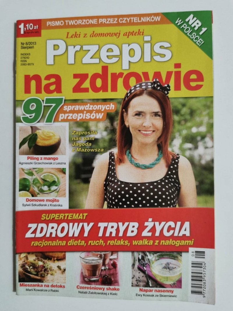 PRZEPIS NA ZDROWIE NR 8/2013 SIERPIEŃ