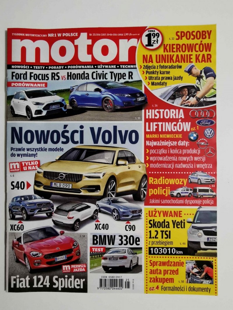 MOTOR NR 25/2016 (3287)