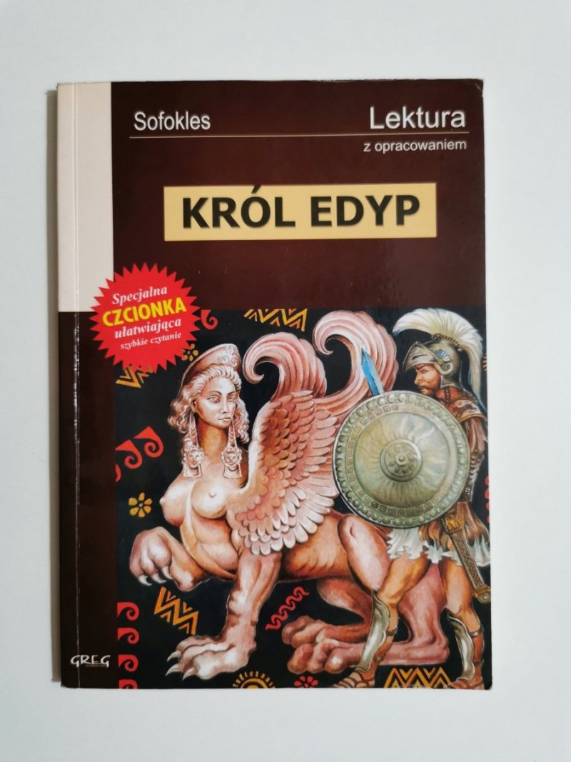 KRÓL EDYP. LEKTURA Z OPRACOWANIEM - Sofokles 2013