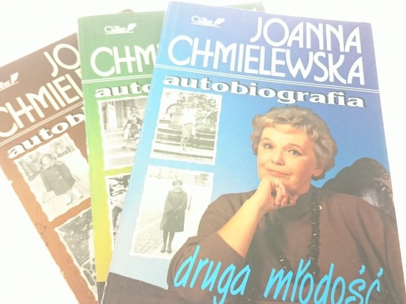 AUTOBIOGRAFIA TOMY OD 1 DO 3 - J. Chmielewska 1993