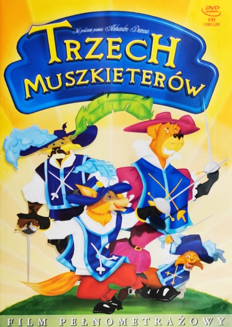 DVD. TRZECH MUSZKIETERÓW