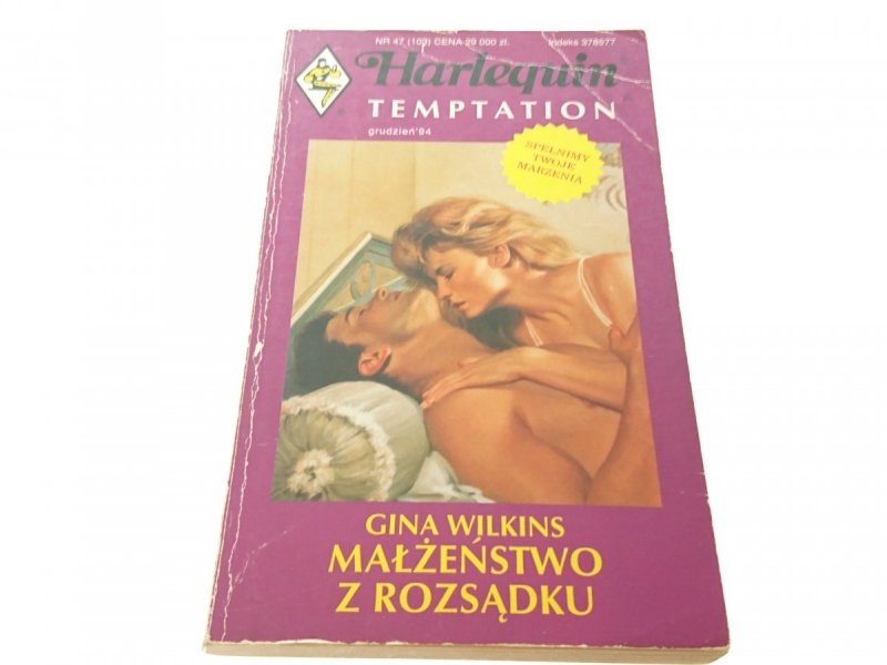 MAŁŻEŃSTWO Z ROZSĄDKU - Gina Wilkins (1994)