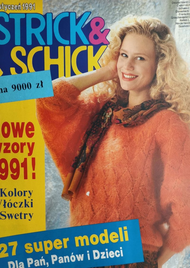 STRICK & SCHICK NR 1 STYCZEŃ 1991