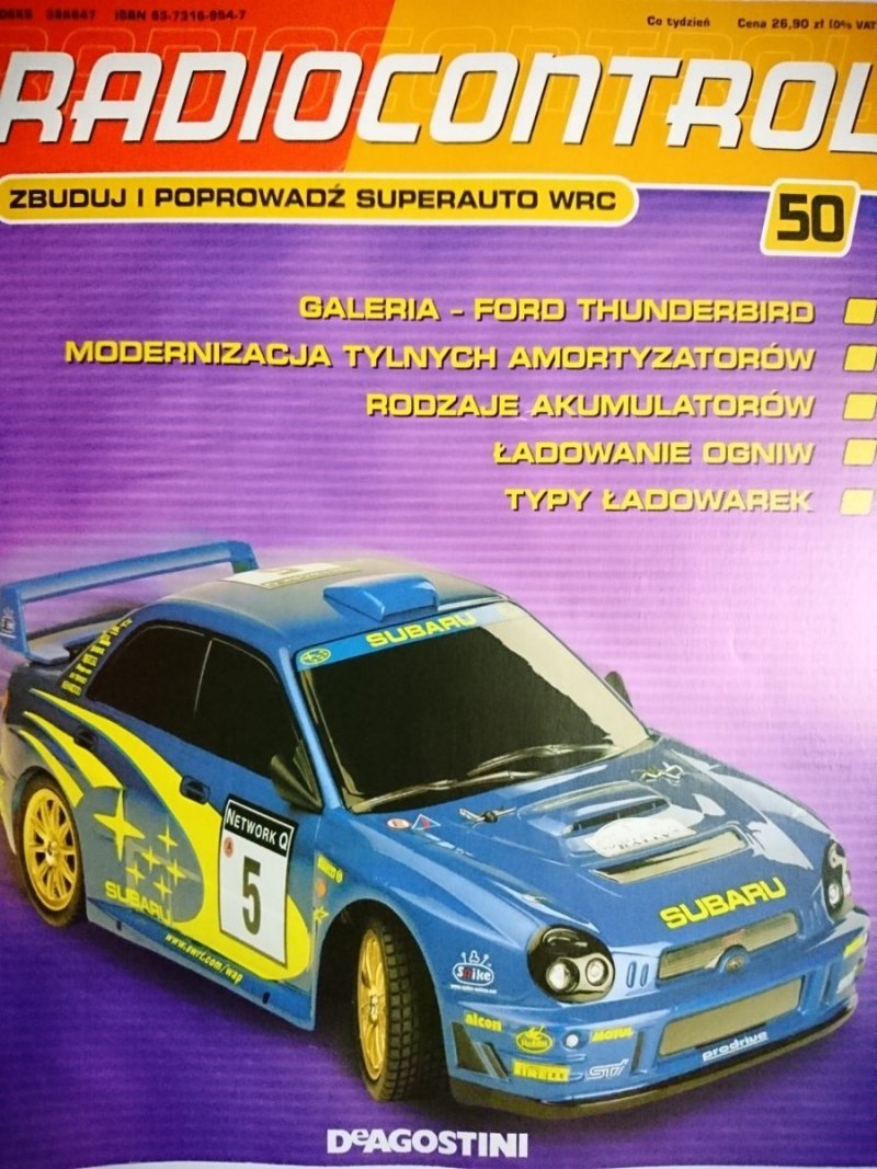 RADIOCONTROL. ZBUDUJ I POPROWADŹ SUPERAUTO WRC 50