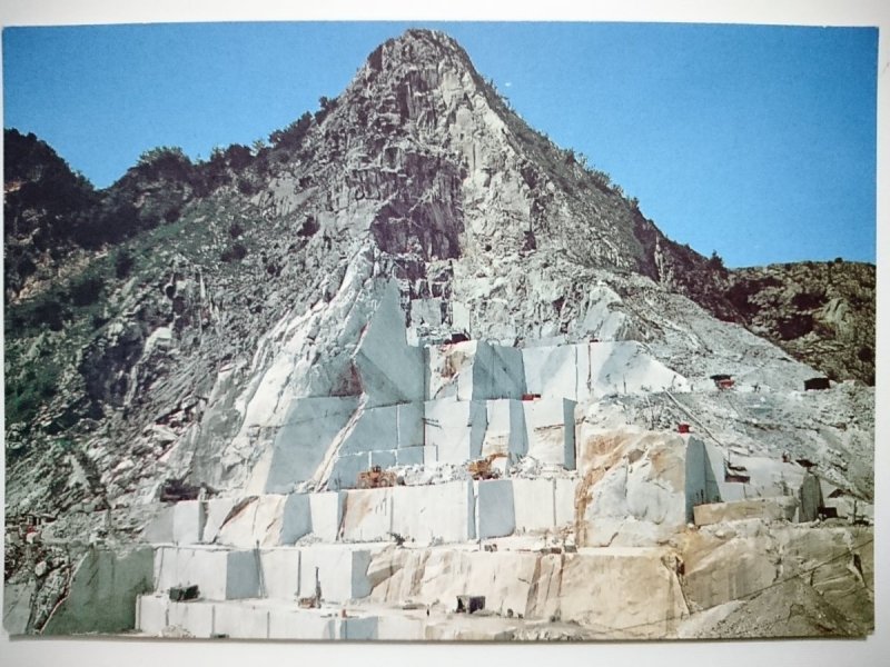 MASSA CARRARA - CAVE DI MARMO. PANORAMA