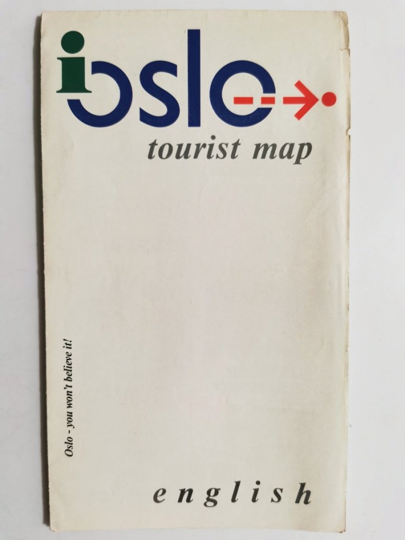 OSLO. TOURIST MAP ENGLISH 