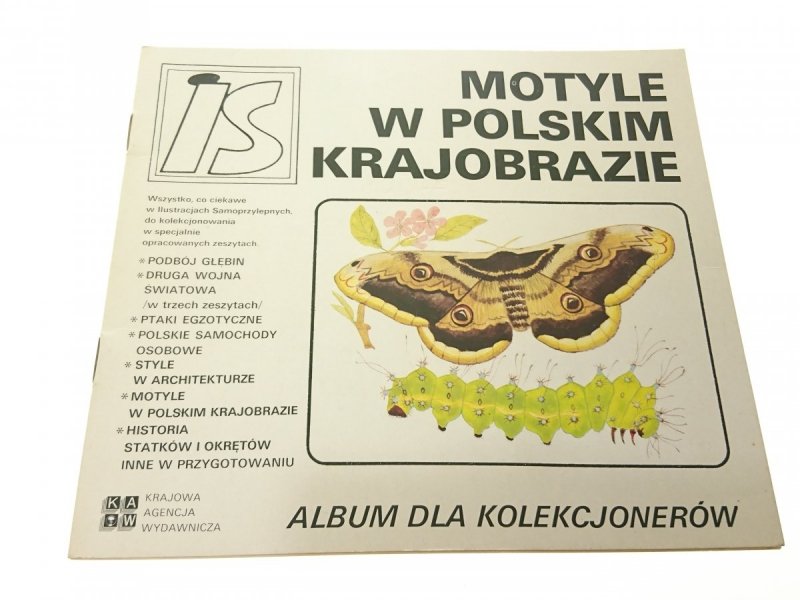 ALBUM DLA KOLEKCJONERÓW. MOTYLE W POLSKIM