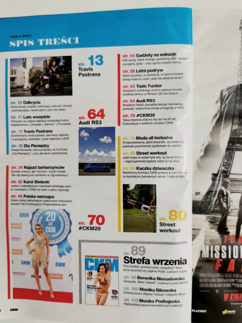 CKM NR 8 (241) SIERPIEŃ 2018 BERENIKA NIENADOWSKA 