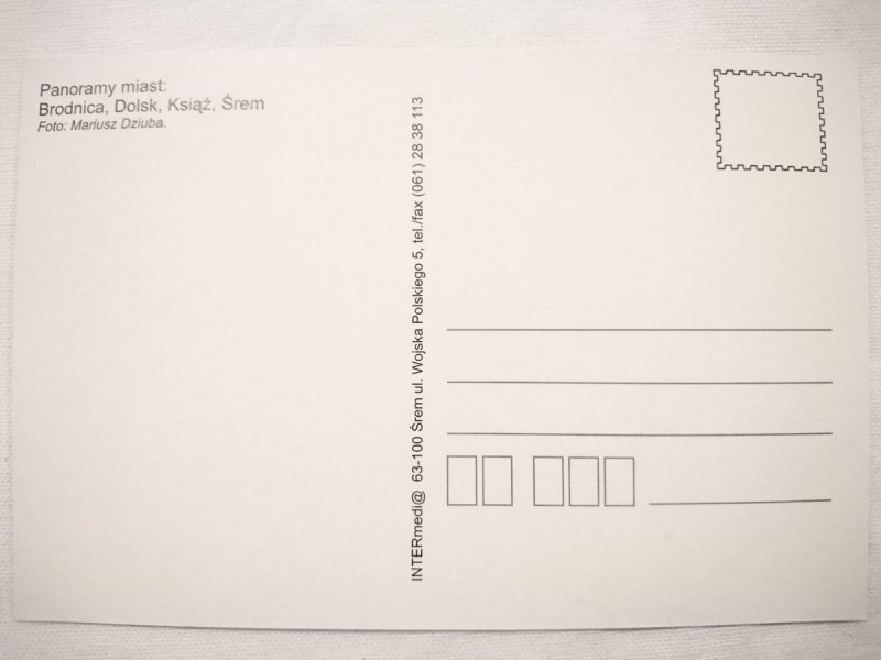 REGION ŚREMSKI. PANORAMY MIAST: BRODNICA, DOLSK, KSIĄŻ, ŚREM FOT. M. DZIUBA